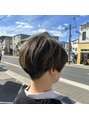 ヘアー サロン アン(an)&nbsp;ショートボブが得意です。頭の型を見て綺麗に仕上げます。