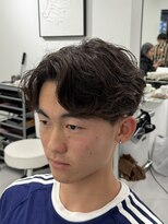 バース 梅田中崎町店(BIRTH)&nbsp;フェザーパーマニュアンスパーマセンターパート