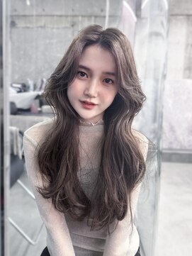 フィヴェント(Fivent) 上品大人くびれヘア♪透け感グレージュ/骨格ヘア診断/似合わせ