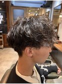 マッシュスパイラルツイストスパイラルパーマ