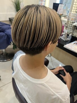 カール 鶴川店(K：R) アンブレラカラー×マッシュ