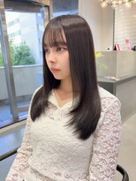 リリー(Lilley) 【lilley 稲永麻衣】レイヤーカット+顔まわりカット+韓国ヘア