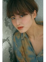 ニュイ 高槻 阪急茨木店(nui)&nbsp;イメチェンアンブレラカラー前髪ウェーブパーマこなれミディ