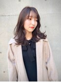 色っぽい大人の透け感あるヘア