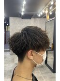刈り上げツイストスパイラルマッシュ【セットが超簡単になる】
