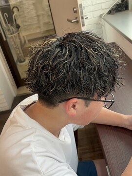 クール 大和八木駅前店(Coeur) メッシュ×ツイストスパイラルパーマ