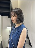 ボブ 卒業式 パーマスタイル