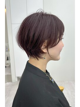 ビューナゴヤ 名駅(VIEW NAGOYA) 似合わせカット/ショートボブ/小顔ヘア/メルティカラー/くせ毛