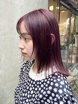 ヴィサージュバスク(VISAGE ba.s.k)&nbsp;切りっぱなしボブ×顔周りレイヤー