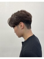 ソソ(soso)&nbsp;メンズ王道センターパート/ニュアンスパーマ/韓国マッシュ