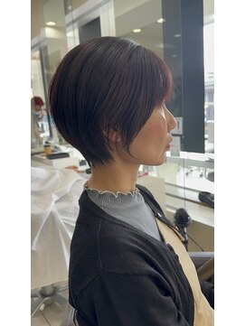 ハピネス 西大寺店(Happiness) 【20代・30代奈良】まとまり艶ショートボブ/髪質／うるは