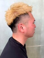 イーストハムヘッドショップ(EAST HAM head shop) メンズカラー/ブリーチ/ベージュ/ツーブロック