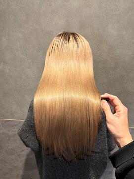 ロンド ブランシュ 錦糸町北口(Lond blanche) ● マロンベージュ/ボブ/前髪/レイヤー/髪質改善/縮毛矯正