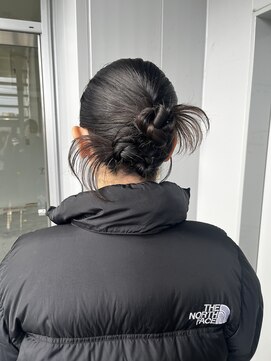 カチモリパーティヘア