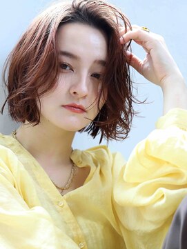 カーサ(Casa.) 大人ボブ×チェリーブラウン