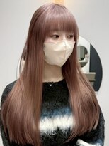 ハッチ(HACCH)&nbsp;ブリーチハイライト髪質改善ダブルカラーレイヤーカット