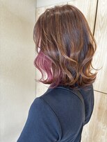 ランリ 名古屋名駅(ranri)&nbsp;インナーカラー/ピンクカラー