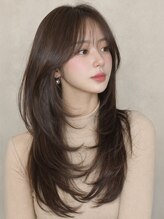 アクロ あべの店(ACRO) 韓国レイヤー/ロングレイヤー/顔回りレイヤー/ハッシュカット