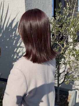 シェルハ(SHELHA) ブリーチなしカラー/ボルドーカラー/ピンクカラー/透明感カラー