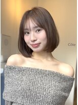 コート 表参道(Cote)&nbsp;美髪まとまるボブワンカール艶ボブタッセルボブ大人ボブ骨格補正