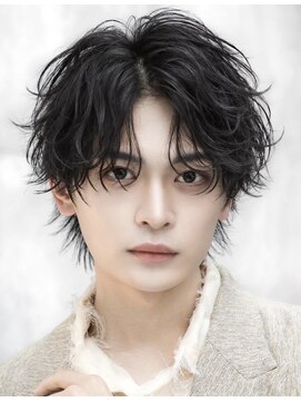 アストラ(ASTRA) MEN’S HAIR/波巻きツイストスパイラル/リバースセンターパート