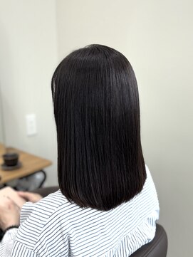 コル 市川(cor) 白髪ぼかし×ヴェールブラウン