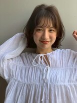ブラウヘアアンドケア(care) ガーリーな外はねボブ