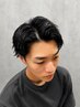 【期間限定】メンズカット＋フェザーパーマ￥13200（約90分）