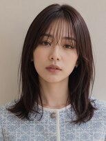 ユニット 蕨西口店(UNIT) ミディアム髪型20代30代40代丸顔面長レイヤー蕨