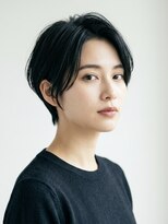 アイスバーグ ウェスト 清澄白河(eyesburg W/est)&nbsp;ハンサムショートヘアくびれショート黒髪ショートカット前髪無し