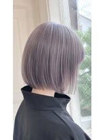 6Dエクステ 板橋店&nbsp;シルバーアッシュグレーボブ