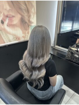 フロレゾンヘアデザインエクステ(floraison hair design exte) smoky gray × pull exte