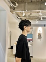 コクウ(cocu)&nbsp;センターパート×ナチュラルパーマ