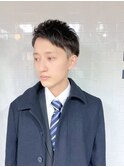 爽やかツーブロックスタイル