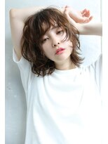 ブラン 梅田(Blanc)&nbsp;【Blanc/梅田】エッジショート/くびれセミディ/無造作カール