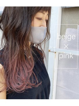 リンク ヘアスペース(Link hair space) 【Link】[お客様スタイル157]#インナーカラー#ロングヘア