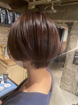 【roijir】表参道ラベンダーアッシュ×丸みショート