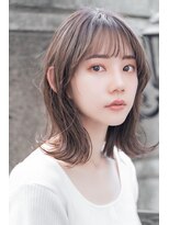 表参道 roijir　小顔　× ヌーディーカラー
