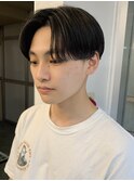 ◇センターパート ニュアンスパーマ 韓国ヘア トランクスヘア