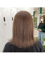 エイト 川崎店(EIGHT)&nbsp;ブリーチなしWカラー まろっとミルクティーベージュ