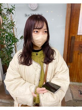 ボン マール ヘアー(Bon Male hair) ゆるふわラベンダー