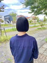 グート ヘアーメイク(gut HAIR MAKE)&nbsp;前下がり ぱつっとボブ