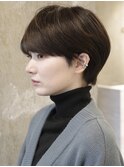 大人マニッシュショート／イメチェン／30代40代50代