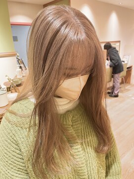 リタ(Lita) ★ハイトーンカラー/ミルクティーベージュ¥ブロンド★