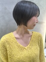ロンドネートゥル 新潟(Lond naitre)&nbsp;【山本大輔】透明感◎グレイアッシュ小顔ショート