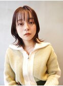 大人かわいい/外ハネボブ/ミディアムボブ