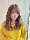 モテ愛され抜群!エアリーカールでふんわりロング