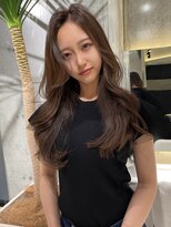 ロンドメリア 天神大名店(Lond Melia)&nbsp;★前髪カタロググレーベージュレイヤーロングアッシュブラック★