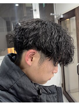 ブライト(BRIGHT) マッシュ　縦落ちツイストスパイラル