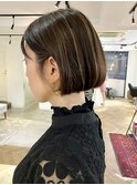 切りっぱなしボブミニボブパーマくびれボブ外ハネボブブリーチ